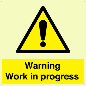 Warning Work in progress